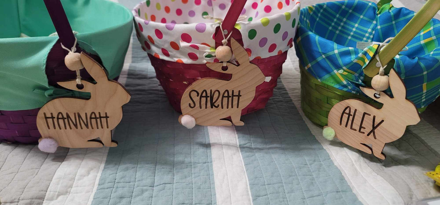 Easter Basket Tags- Custom
