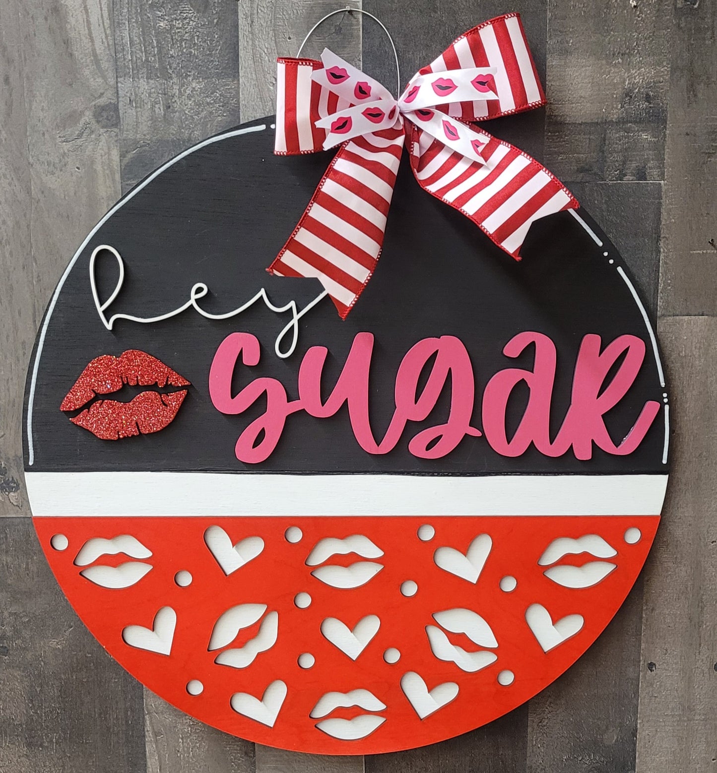 Hey Sugar Layered Valentine