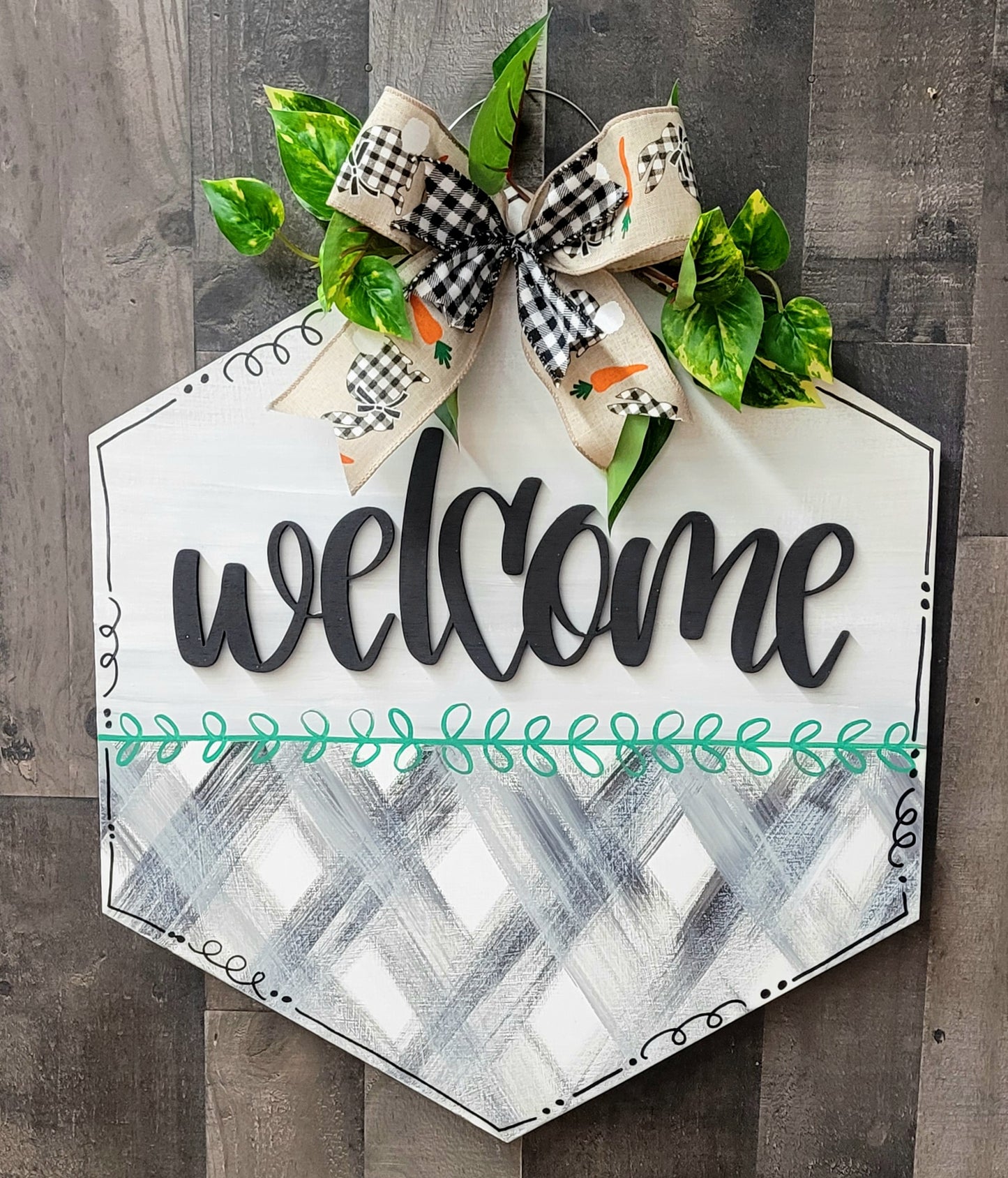 Hexagon Plaque