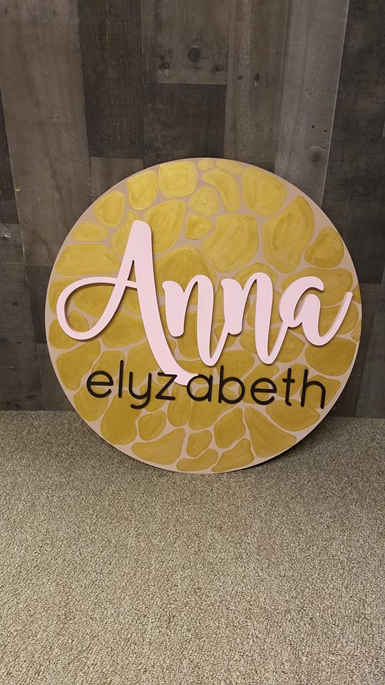 Name/Logo Dimensional Sign