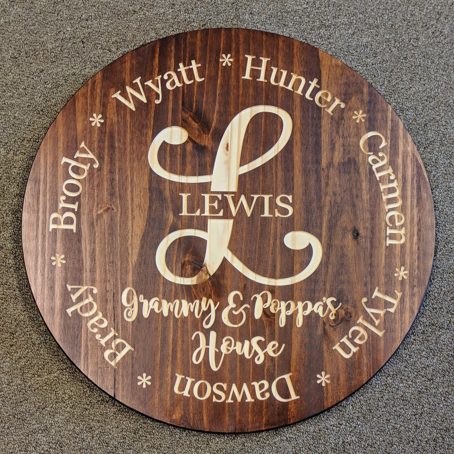 Round Top Carve