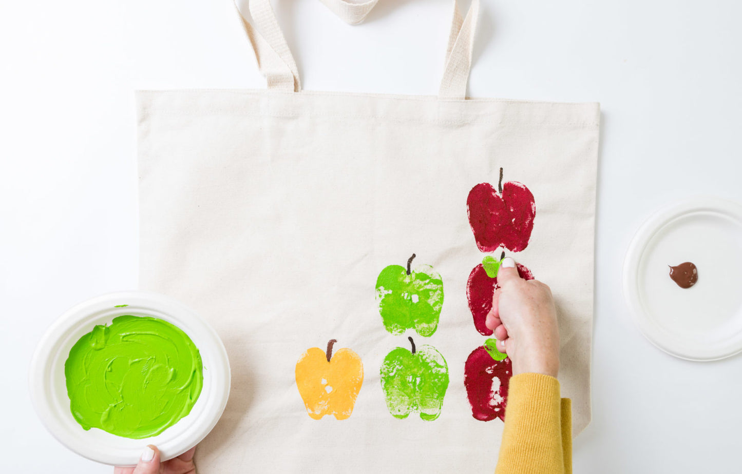 Kids Club- Apple Canvas Tote