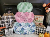 Stacked Pumpkins