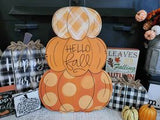 Stacked Pumpkins