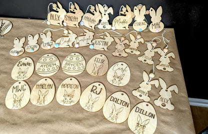 Easter Basket Tags- Custom