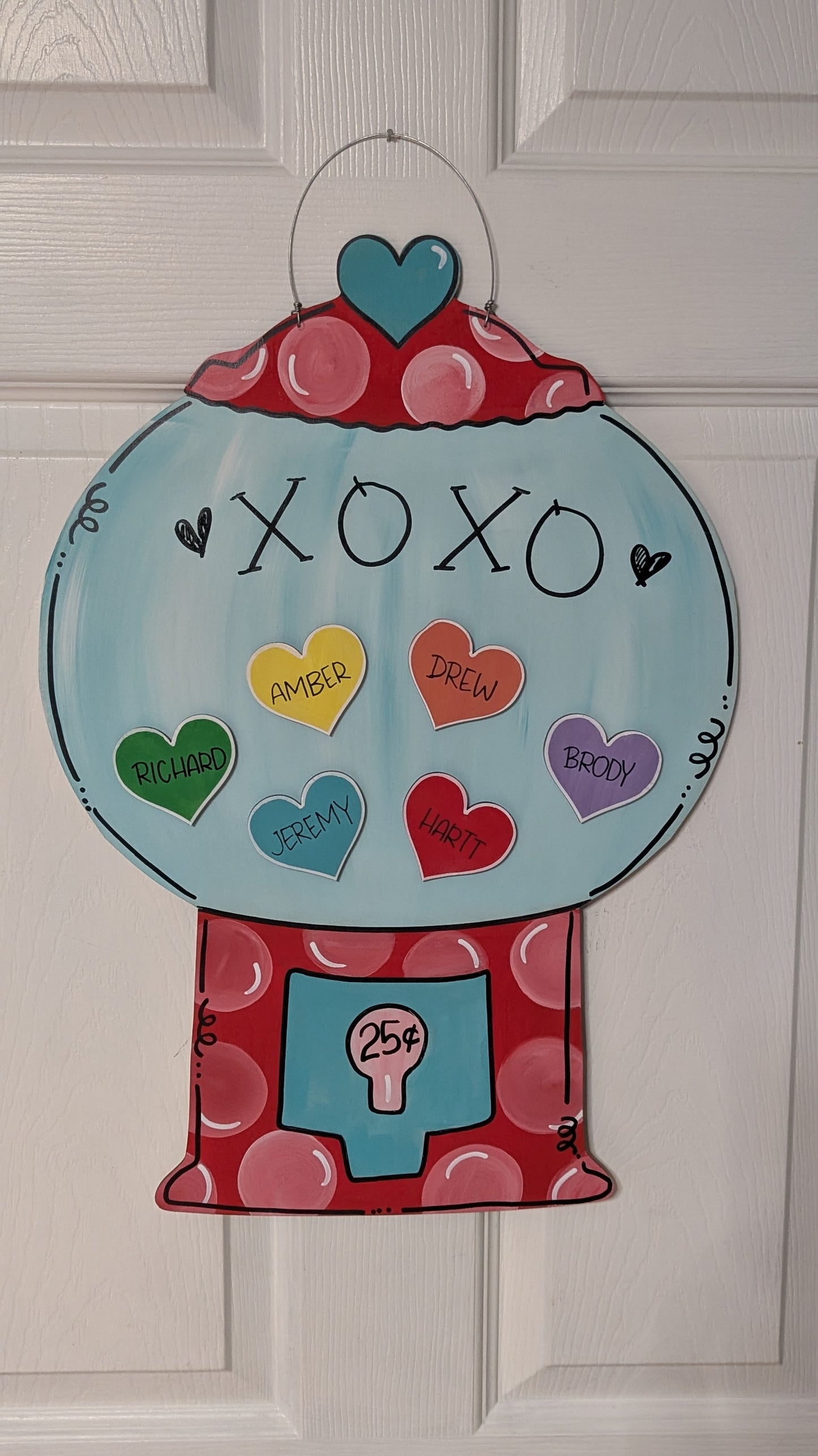 Candy Hearts Jar