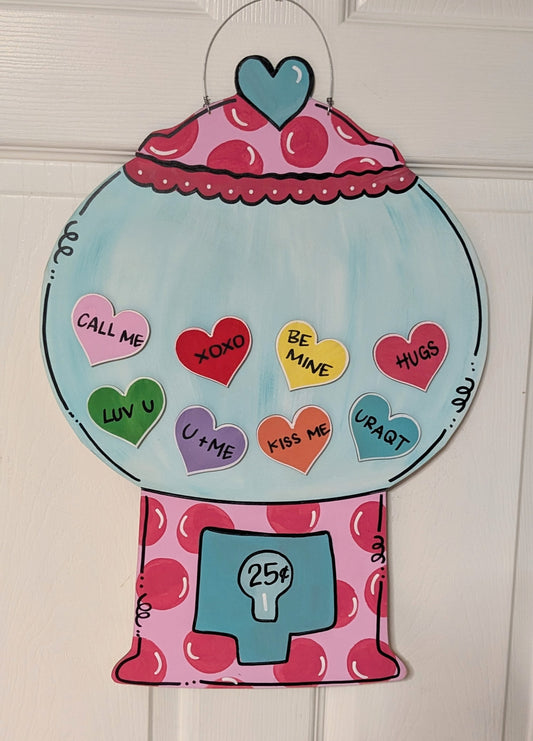 Candy Hearts Jar