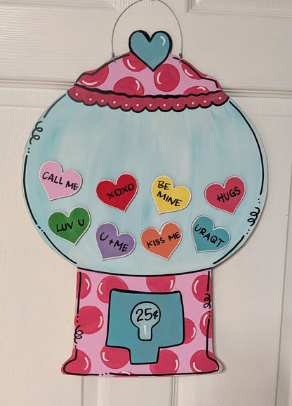 Candy Hearts Jar