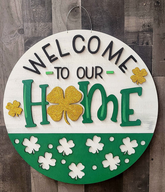 Layered Shamrock Home