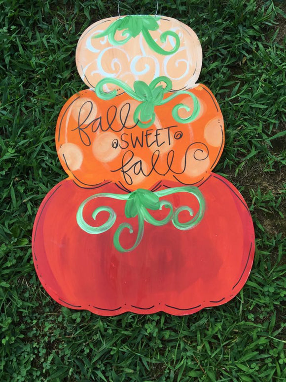 Stacked Pumpkins