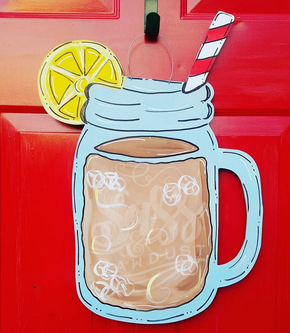 Mason Jar w/  Handle