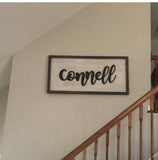Framed Name/Logo Sign