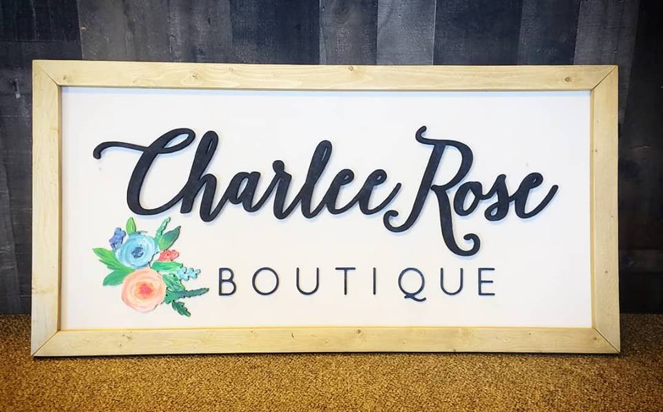 Framed Name/Logo Sign