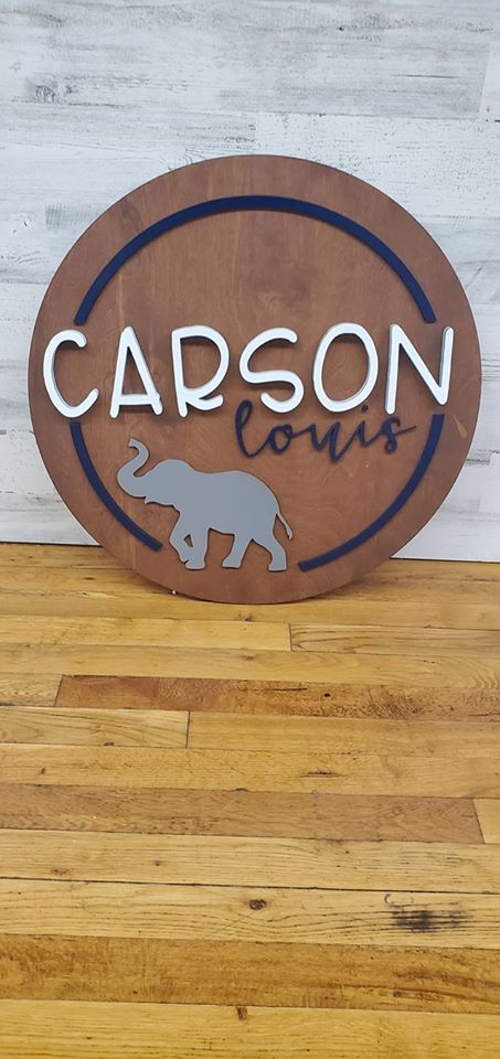 Name/Logo Dimensional Sign