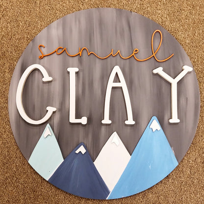 Name/Logo Dimensional Sign