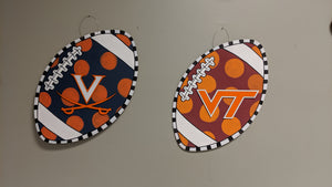 Layered Logo Football