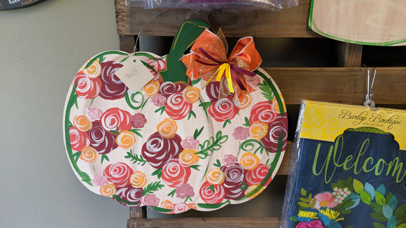 Floral Pumpkin