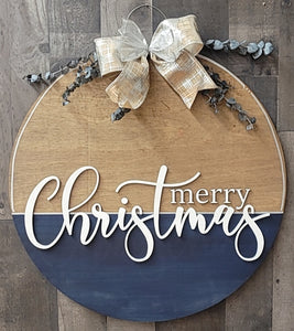 Split Merry Christmas