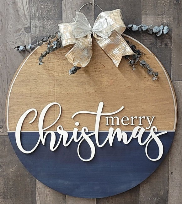 Split Merry Christmas