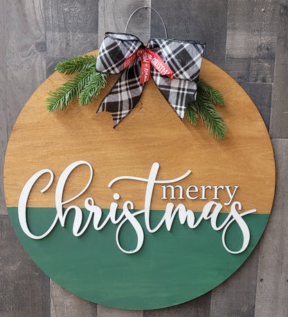 Split Merry Christmas