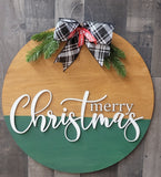 Split Merry Christmas