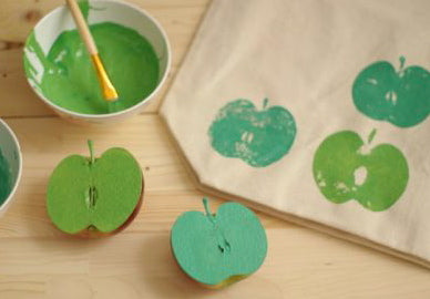 Kids Club- Apple Canvas Tote