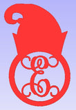 Elf Hat with Initial